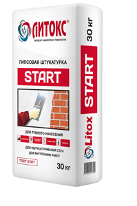 Штукатурка гипсовая "Литокс Старт"