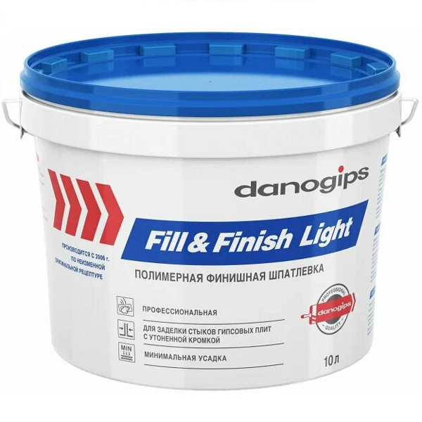 Fill finish light. Danogips SUPERFINISH. Danogips SUPERFINISH открытая. Danogips SUPERFINISH крышка.