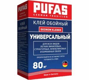 Клей для обоев универсальный Pufas