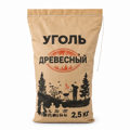 Уголь древесный 2.5 кг "Алексеевский"