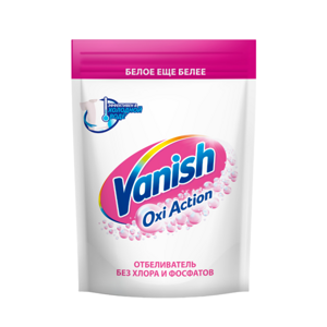 Отбеливатель для белых тканей Vanish OxiAction "Кристальная белизна"